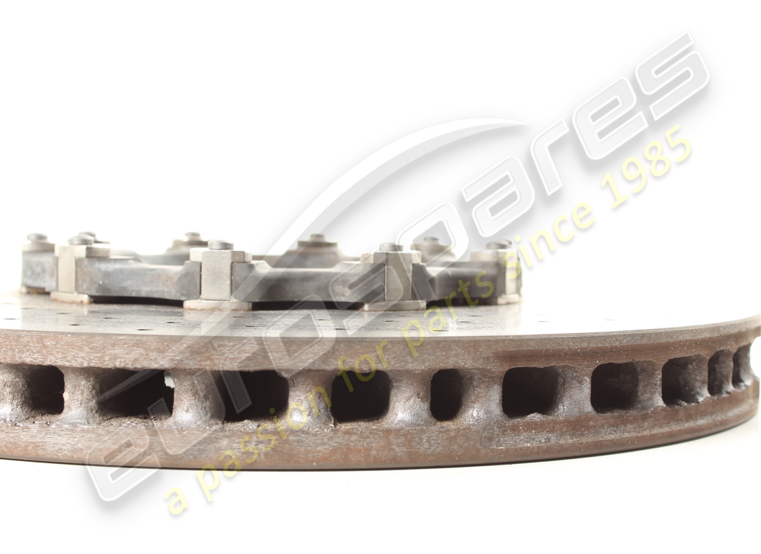 used lamborghini front rh ceramic brake disc (vented). part number 470615302g (4)