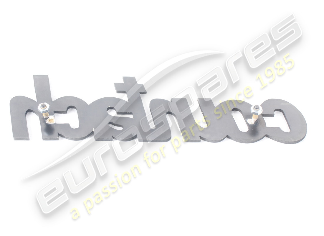 new lamborghini countach black matteplate. part number 006111345 (2)