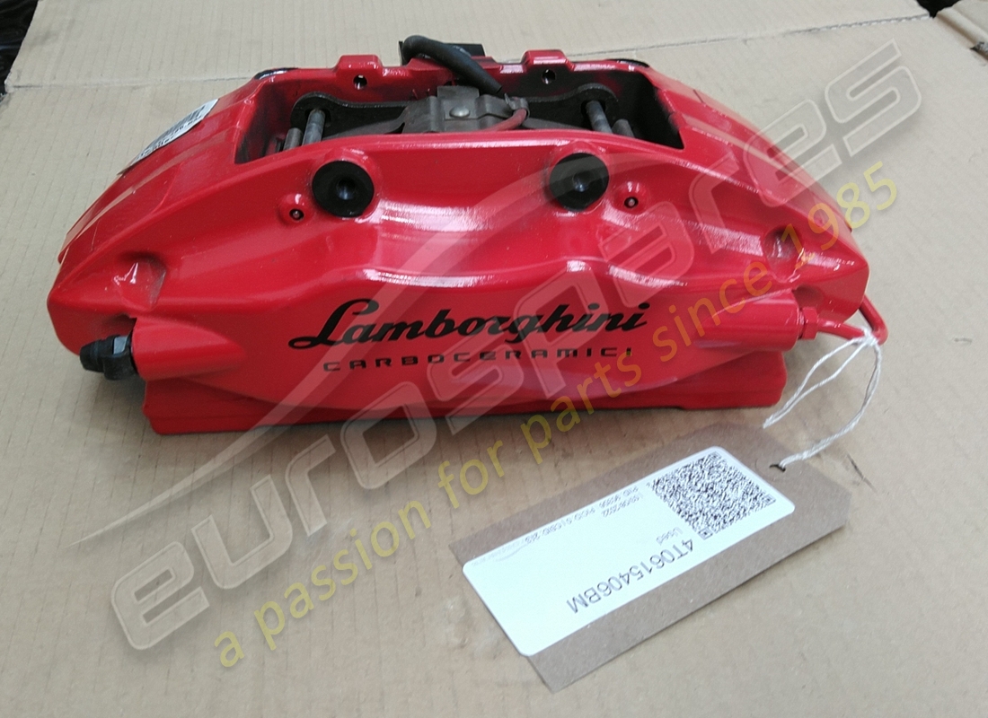 used lamborghini sliding-caliper ceramic rot. part number 4t0615406bm (2)