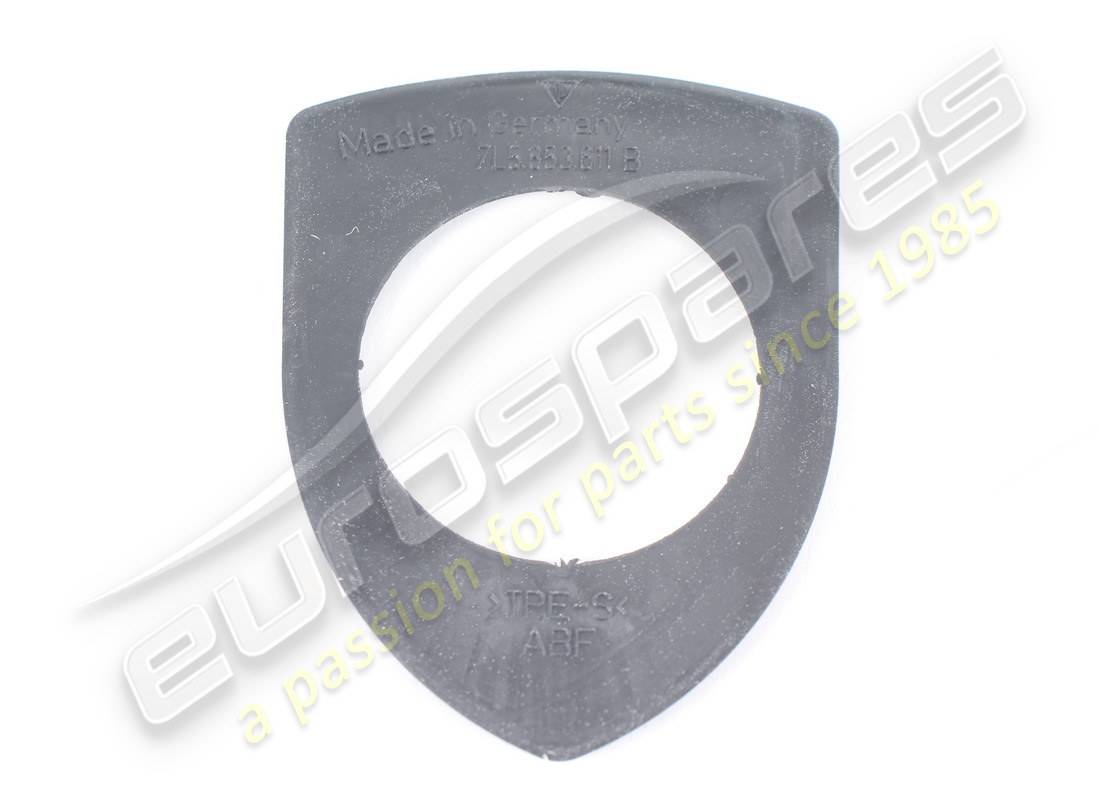 NEW PORSCHE BONNET BADGE BACKING. PART NUMBER 7L5853611B (2) new porsche bonnet badge backing. part number 7l5853611b (2)