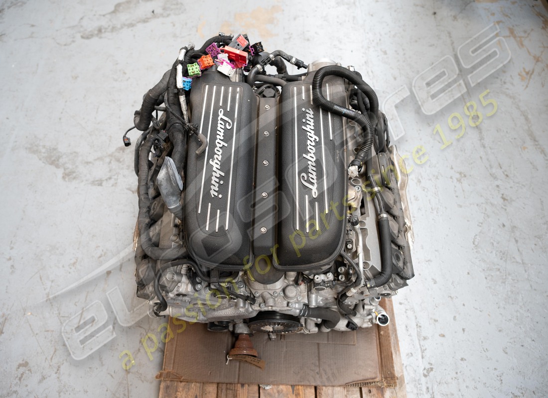 USED LAMBORGHINI LP570 ENGINE. PART NUMBER MR00Y9570SL (6) used lamborghini lp570 engine. part number mr00y9570sl (6)