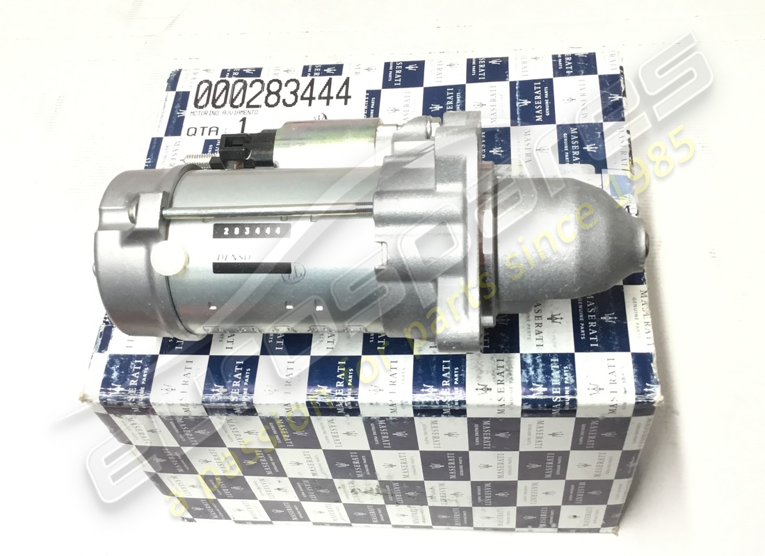 new maserati starter motor. part number 283444 (1)