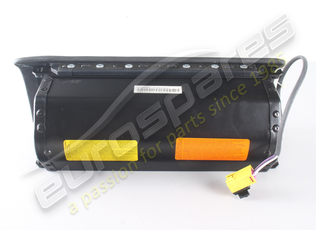 NEW FERRARI PASSENGERS SIDE COMPLETE COVERED AIR BAG 00 (BLACK). PART NUMBER 652025.. (4) new ferrari passengers side complete covered air bag 00 (black). part number 652025.. (4)