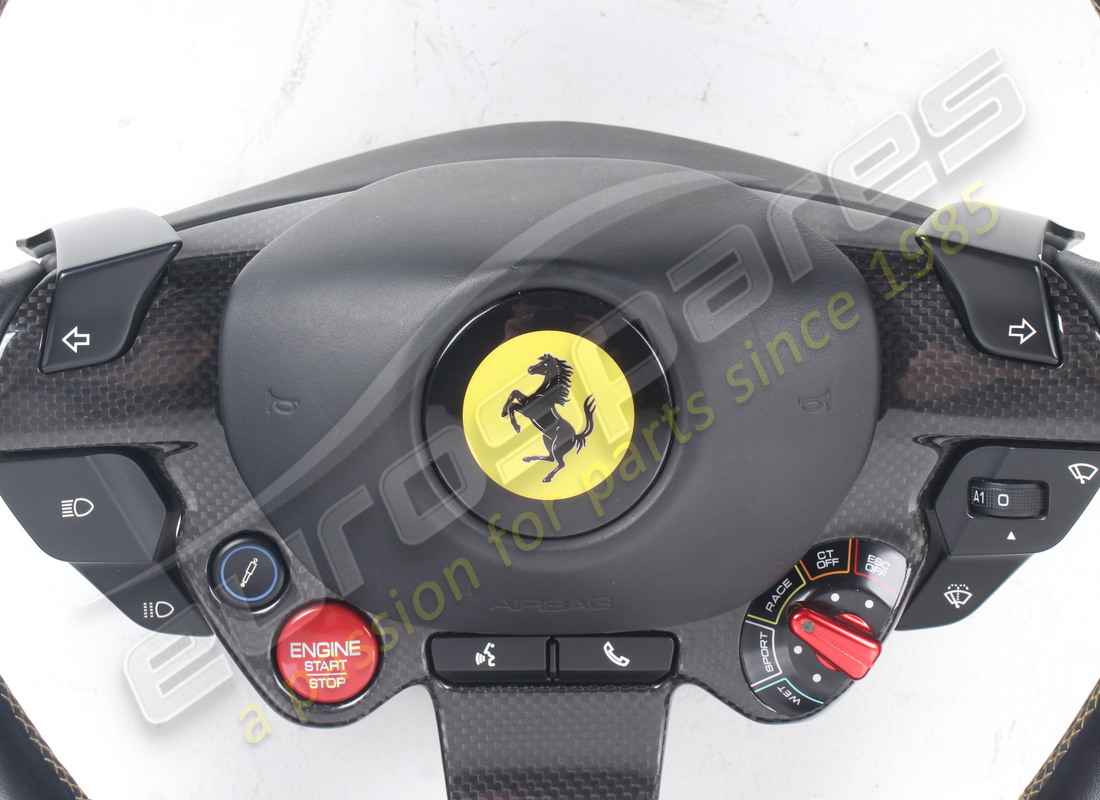 USED FERRARI COMPLETE STEERING WHEEL. PART NUMBER 337540 (3) used ferrari complete steering wheel. part number 337540 (3)