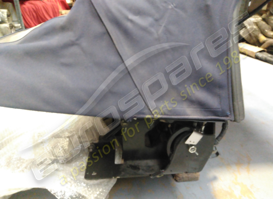 used maserati conv. top material blue. part number 67241004 (5)