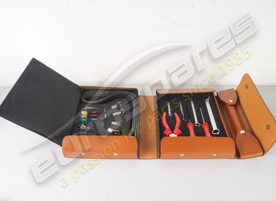 NEW FERRARI COMPLETE TOOL KIT BAG. PART NUMBER 182313 (4) new ferrari complete tool kit bag. part number 182313 (4)
