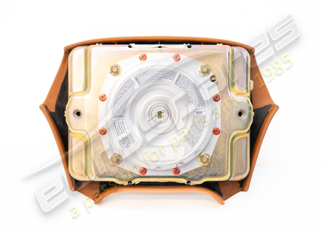 NEW FERRARI DRIVER AIRBAG IN CARTA DA ZUCCHERO A4577. PART NUMBER 65895728 (2) new ferrari driver airbag in carta da zucchero a4577. part number 65895728 (2)