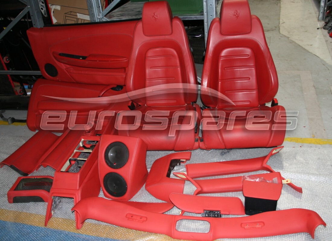 USED Ferrari COMPLETE INTERIOR, ELECTRIC SEATS, DOOR PANELS & TRIMS . PART NUMBER F430SPIDERINT (1)