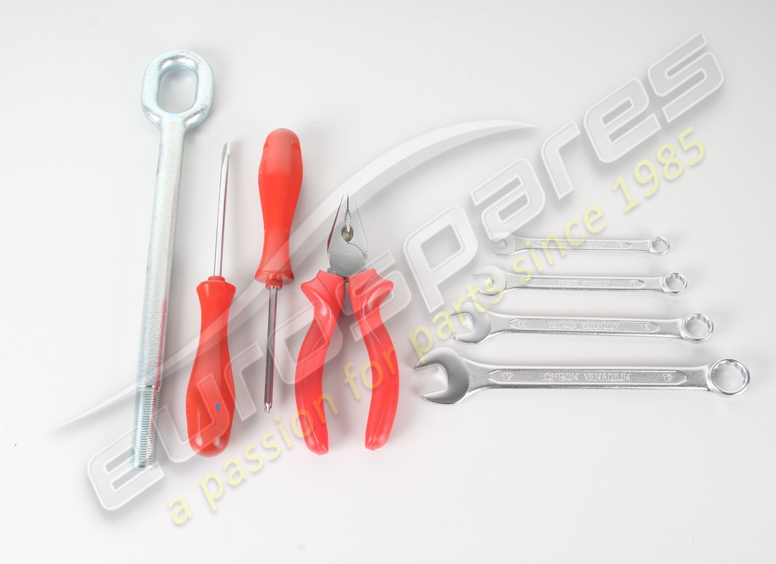 NEW FERRARI COMPLETE TOOL KIT BAG. PART NUMBER 182313 (6) new ferrari complete tool kit bag. part number 182313 (6)