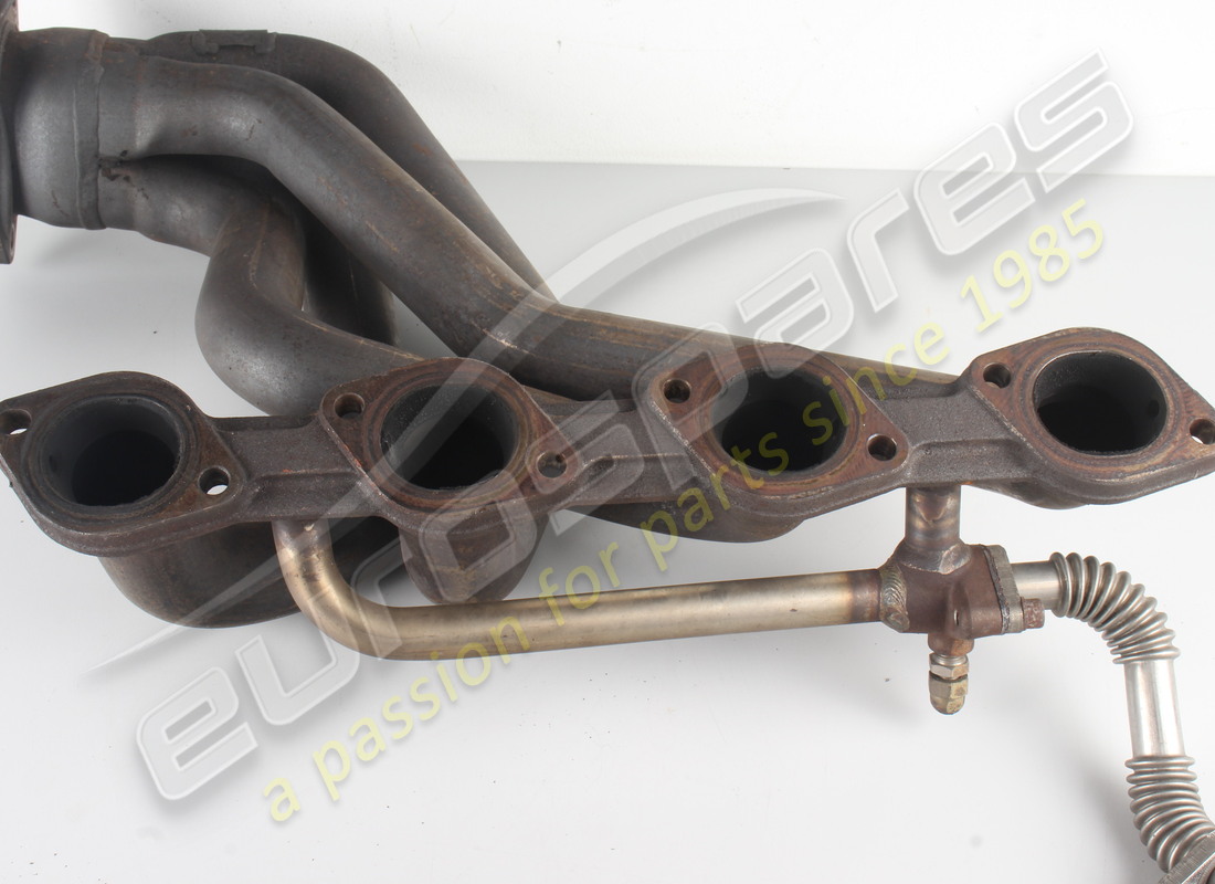 used maserati complete rh exhaust manifold. part number 195117 (6)