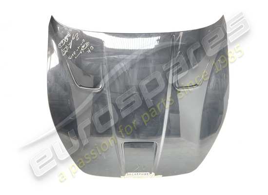 used maserati carbon front bonnet part number 980145491