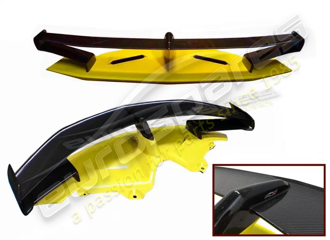 NEW (OTHER) Eurospares WING SPOILER (SHINY CARBON) . PART NUMBER EAP1490377 (1)