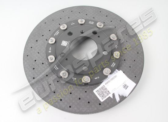 new lamborghini ceramic brake disc (vented), 370 x 30 part number 4m0615602h