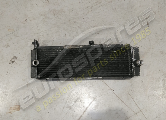 damaged ferrari oil radiator part number 164616