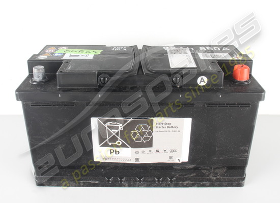 new lamborghini battery, filled and charged (agm battery but will also need a wiring kit to fit also use wiring kit 4ml998105) part number 000915089be