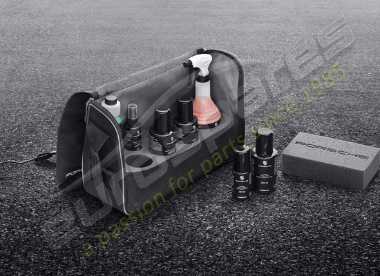 new porsche car care case part number 00004400403