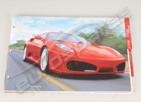 new ferrari agg.carr scaglietti i-f 9/05 part number 95990549