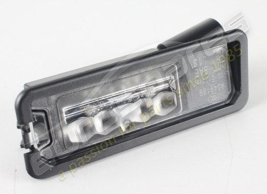 new porsche license plate light part number pab94302101