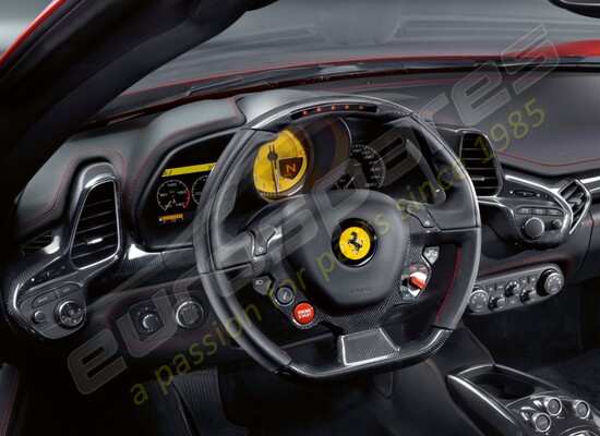 new ferrari carbon fiber interior kit, rhd part number 70002713