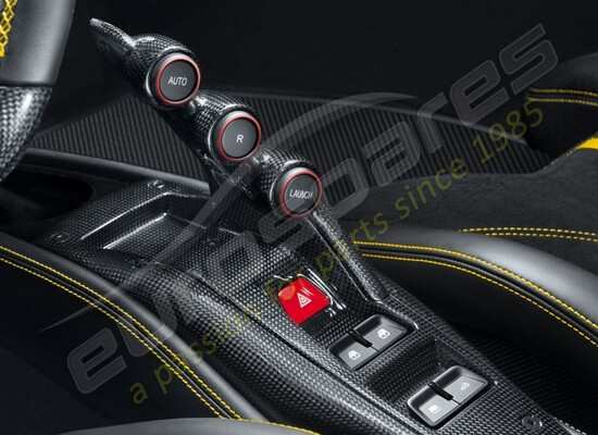 new ferrari carbon fiber bridge, laferrari style part number 70003743