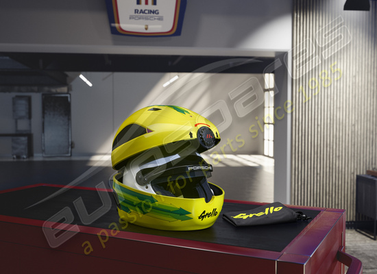 new porsche helmet case (grello design) part number 992044025