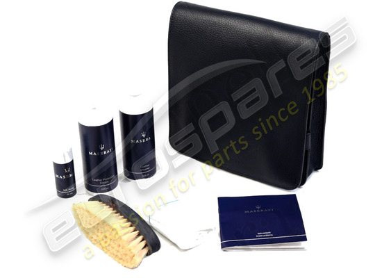 new maserati leather care kit part number 920001972
