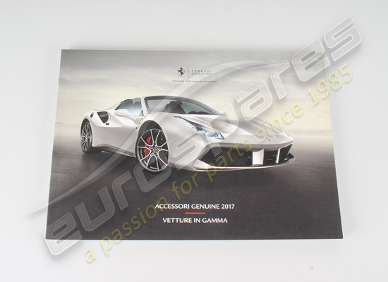 new ferrari brochure fg 2017 in range ca part number 70004848