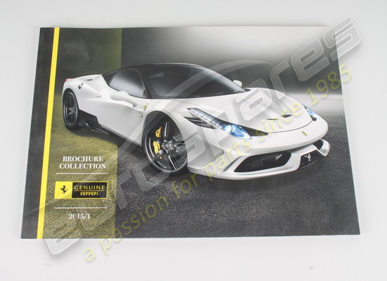 new ferrari brochure ferrari genuine accessories 2015 part number 95993435