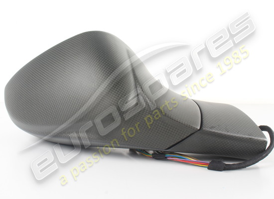 new ferrari 458 matt carbon look rear view mirrors (no glass) part number 70002258