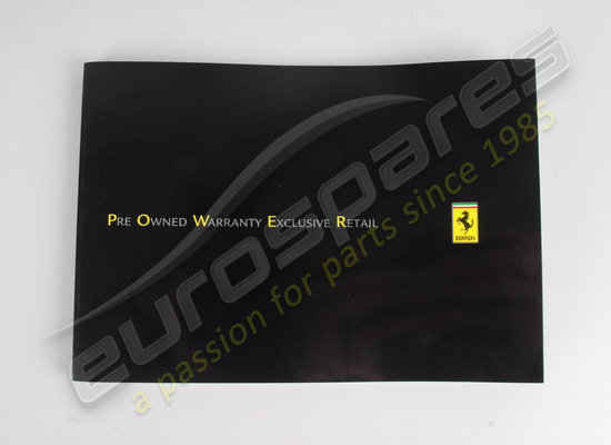 new ferrari power brochure part number 95993187