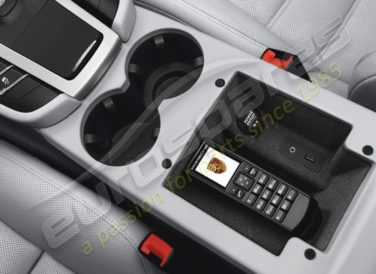 new porsche bluetooth handset for telephone module part number 95b04490016