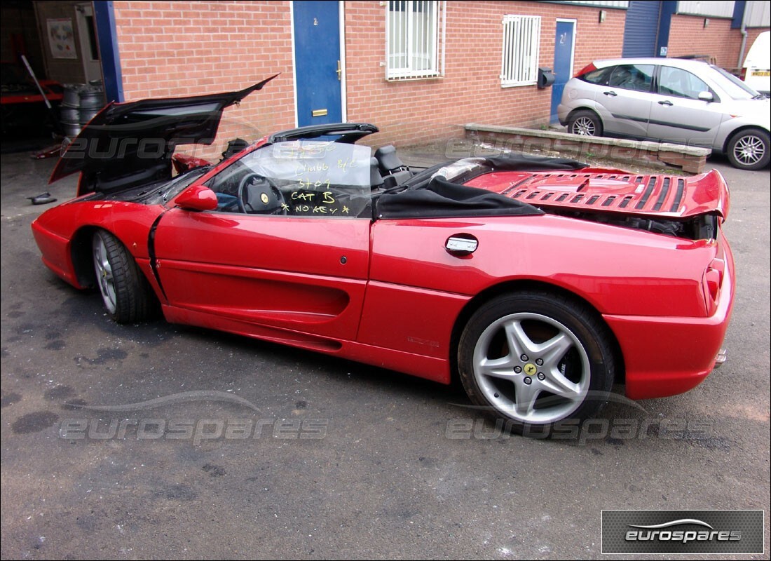 ferrari 355 (5.2 motronic) with 32,000 miles, being prepared for dismantling #2