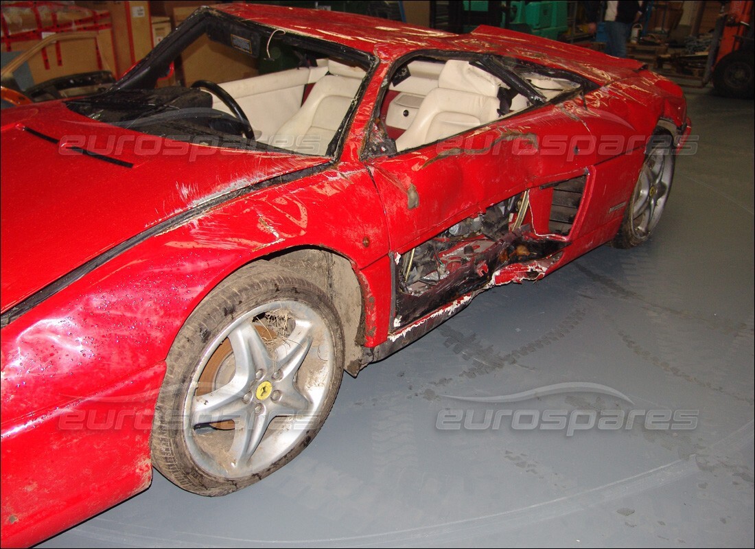 ferrari 355 (5.2 motronic) with 48,820 miles, being prepared for dismantling #10