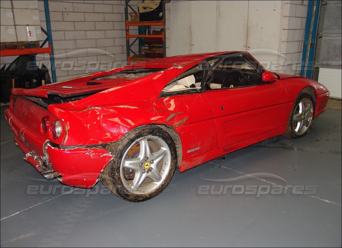 ferrari 355 (5.2 motronic) with 48,820 miles, being prepared for dismantling #9