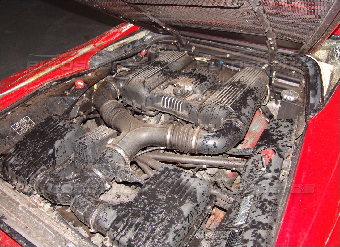 ferrari 355 (5.2 motronic) with 48,820 miles, being prepared for dismantling #3