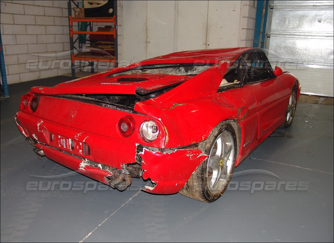 ferrari 355 (5.2 motronic) with 48,820 miles, being prepared for dismantling #6