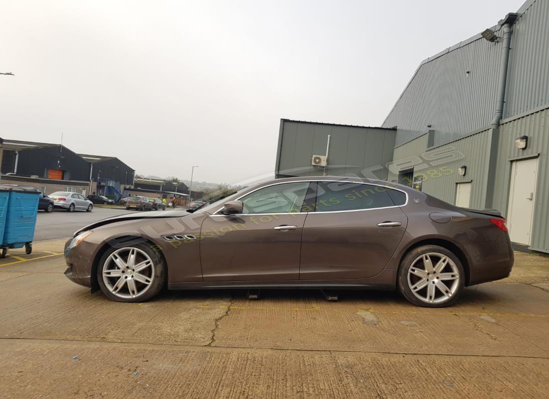 maserati qtp. v6 3.0 bt 410bhp 2015 with 41,122 miles, being prepared for dismantling #2