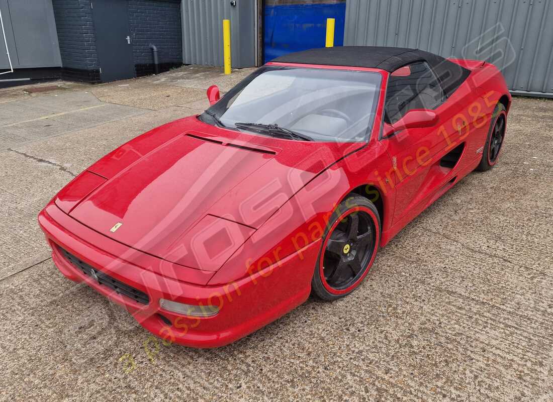 ferrari 355 (2.7 motronic) being prepared for dismantling at eurospares