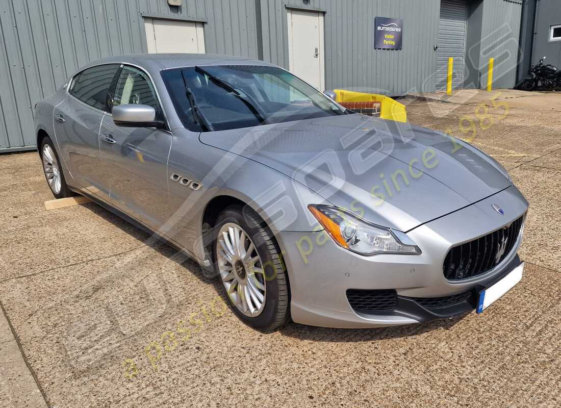 maserati qtp. v6 3.0 tds 275bhp 2014 with 62,107 miles, being prepared for dismantling #7