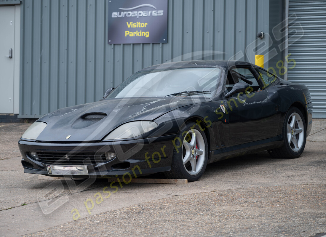 ferrari 550 maranello with 122523, being prepared for dismantling #1