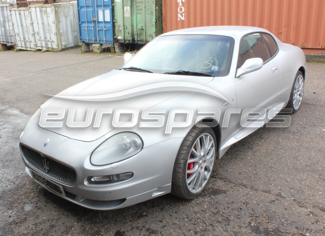 maserati 4200 gransport (2005) being prepared for dismantling at eurospares