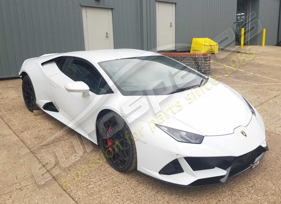 lamborghini 2020 (evo coupe) with 5,415 miles, being prepared for dismantling #7
