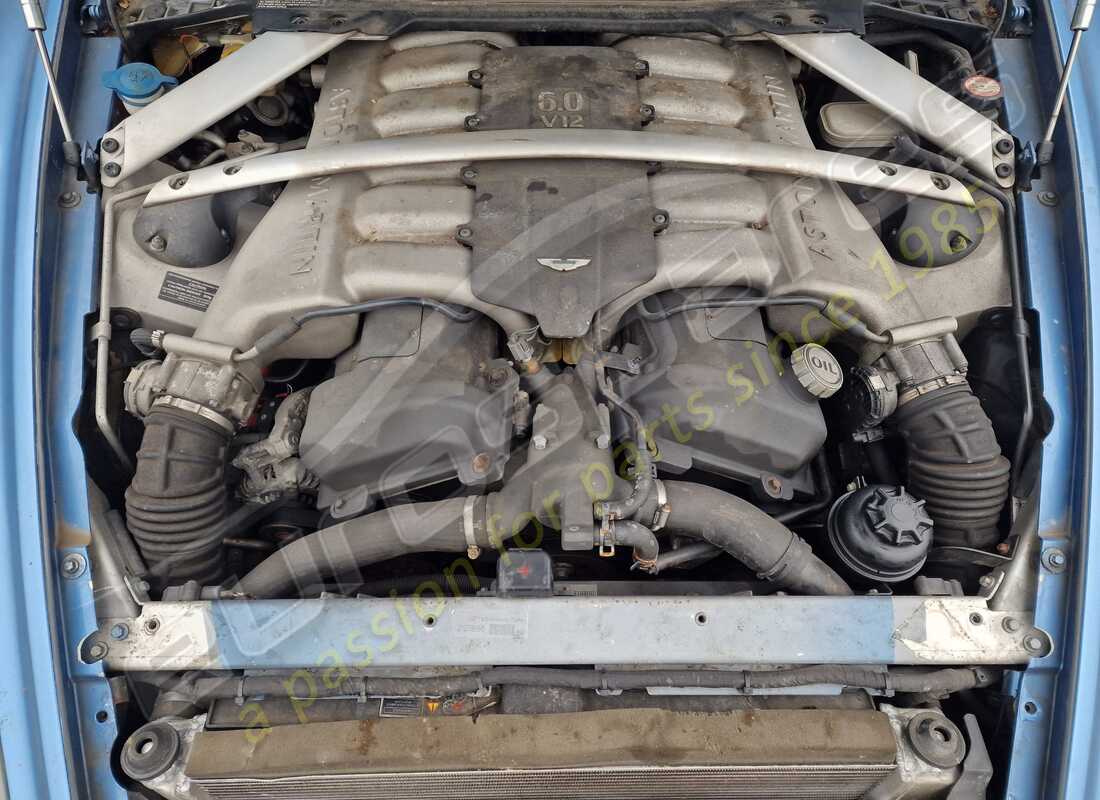 aston martin db9 (2007) with 100,275 miles, being prepared for dismantling #16