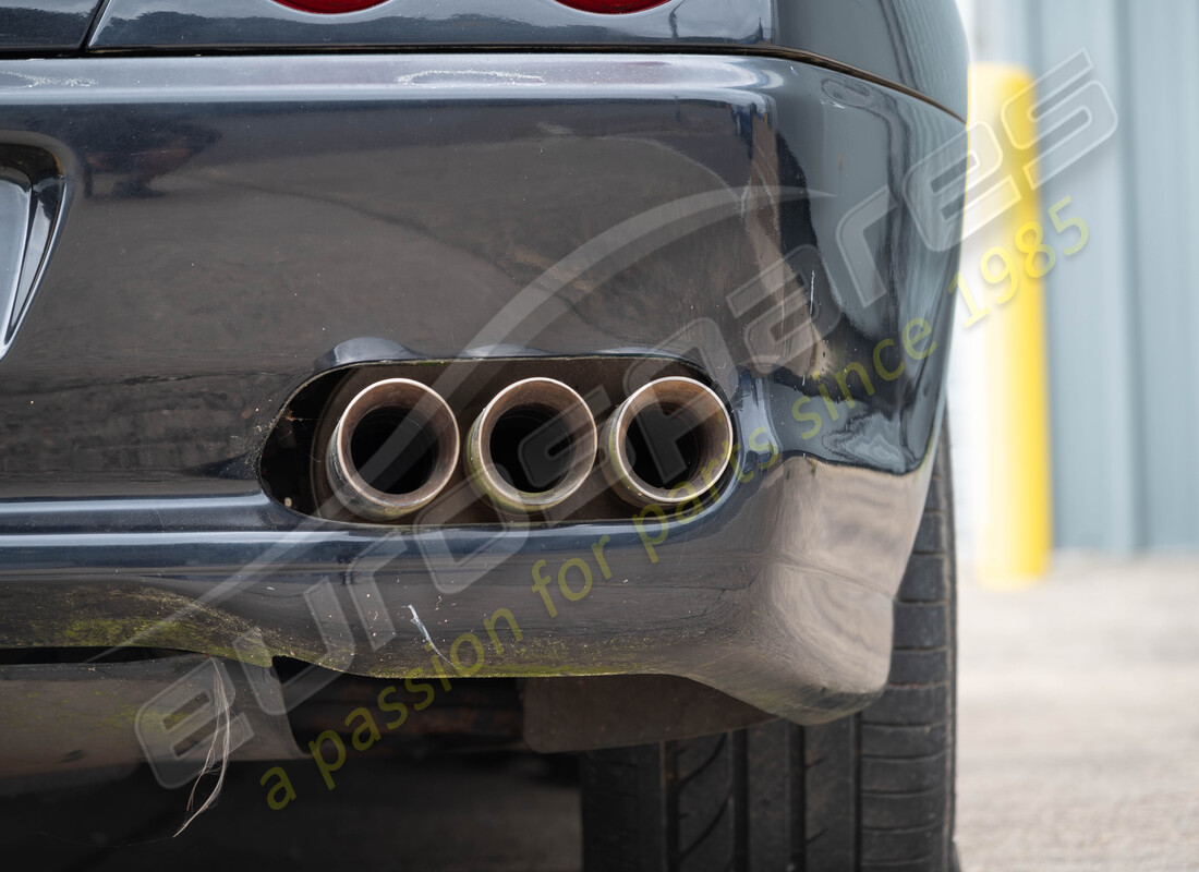 ferrari 550 maranello with 122523, being prepared for dismantling #33