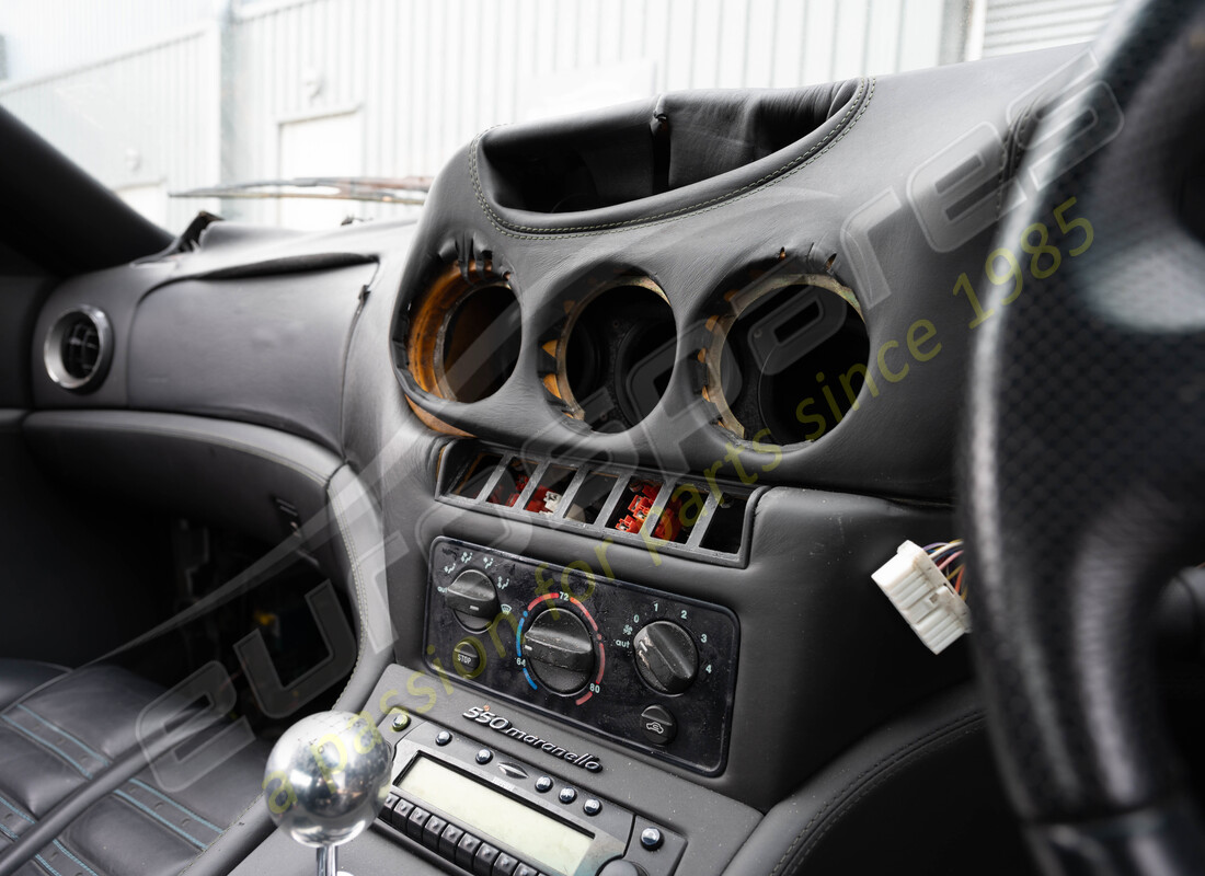 ferrari 550 maranello with 122523, being prepared for dismantling #20