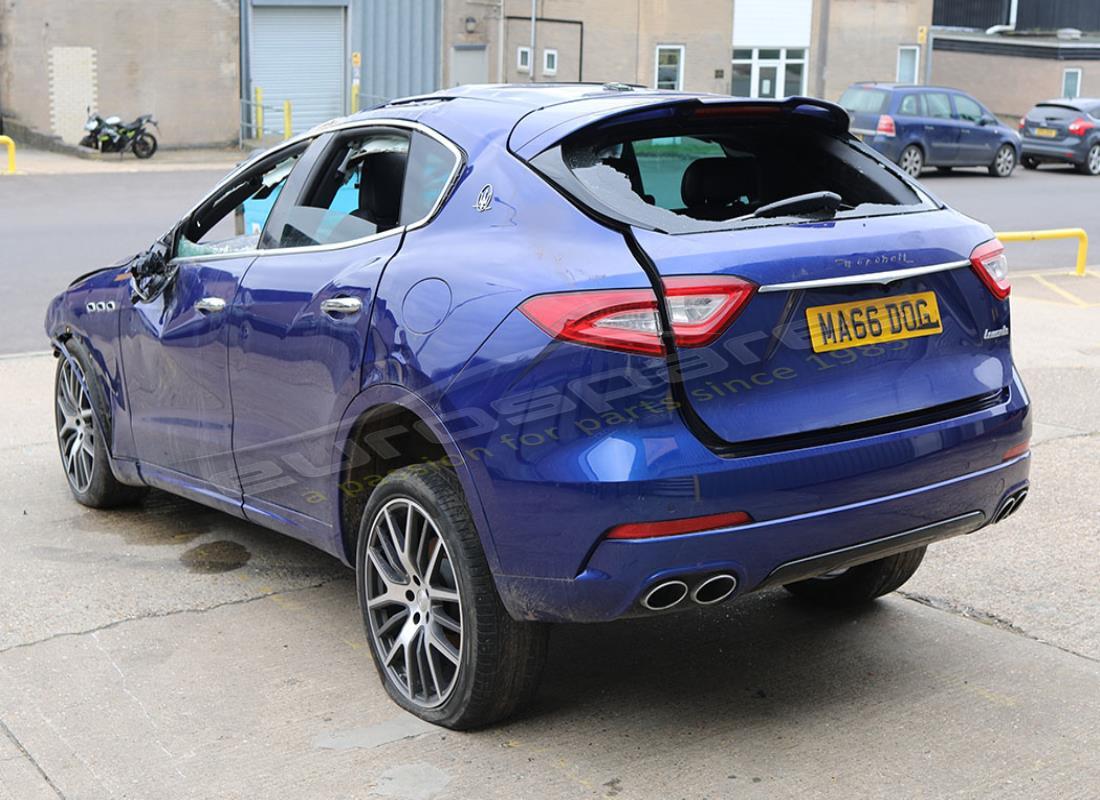 maserati levante (2017) with 41,527 miles, being prepared for dismantling #3
