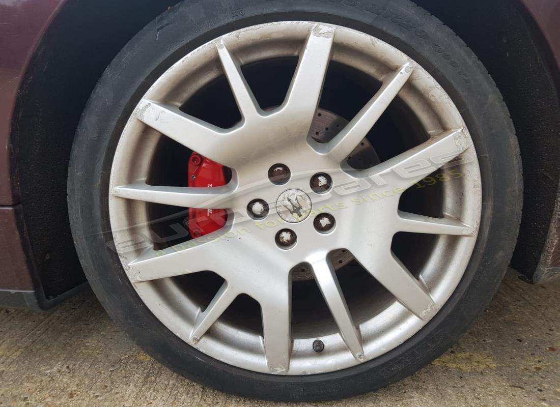 maserati granturismo (2008) with 75,001 miles, being prepared for dismantling #16