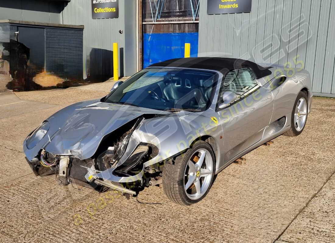 ferrari 360 spider with 24,759 miles, being prepared for dismantling #1