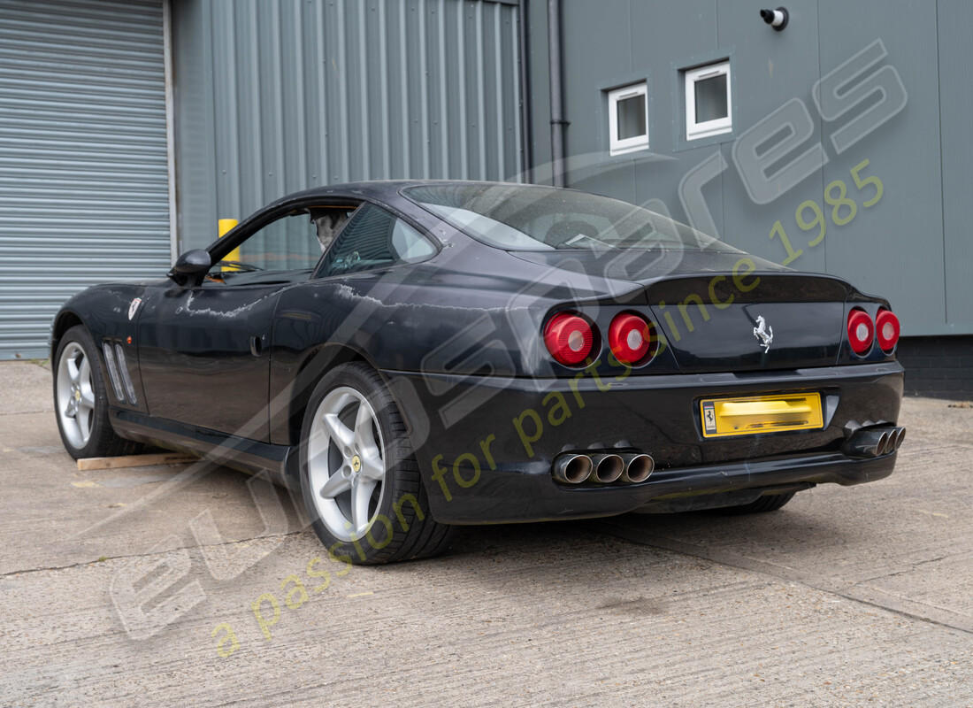 ferrari 550 maranello with 122523, being prepared for dismantling #3