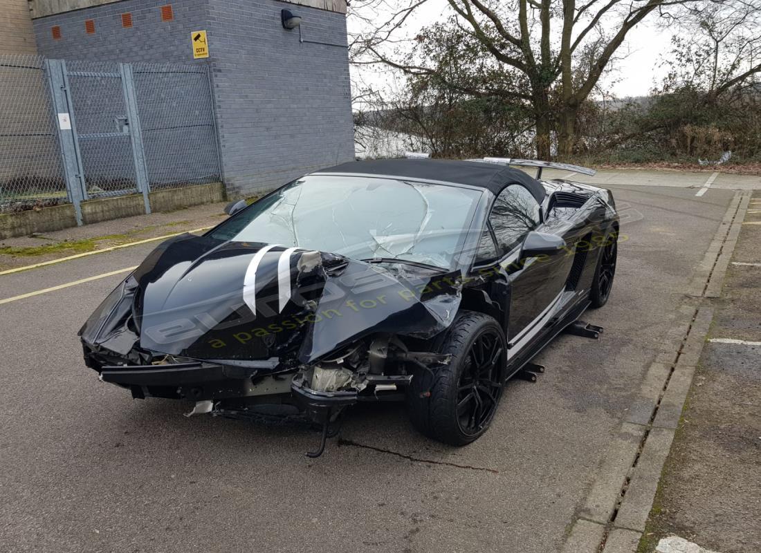 lamborghini gallardo lp570-4s perform being prepared for dismantling at eurospares